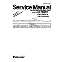Panasonic KX-TS620EX, KX-TS620FX, KX-TS2570RU Service Manual / Supplement