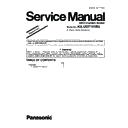 Panasonic KX-UDT111RU (serv.man2) Service Manual / Supplement
