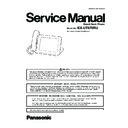 Panasonic KX-UT670RU Service Manual