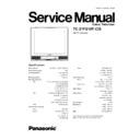 Panasonic TC-21FS10T Service Manual