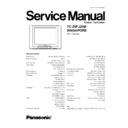 Panasonic TC-29FJ20M Service Manual