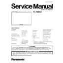 Panasonic TC-7WMS1 Service Manual