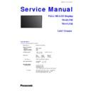 Panasonic TH-42LF5E, TH-47LF5E Service Manual