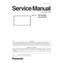 Panasonic TH-42LF80U, TH-42LF80W (serv.man2) Service Manual