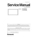 Panasonic TH-42LF8U, TH-42LF8W (serv.man2) Service Manual