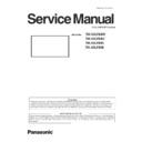 th-43lfe8w, th-43lfe8u, th-43lfe8c, th-43lfe8e service manual