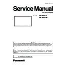 Panasonic TH-49AF1U, TH-49AF1W (serv.man2) Service Manual
