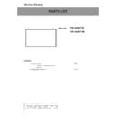 Panasonic TH-49AF1U, TH-49AF1W Service Manual / Other