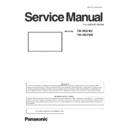 Panasonic TH-49LF8U, TH-49LF8W (serv.man2) Service Manual
