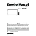 Panasonic TH-86SQ1W (serv.man2) Service Manual