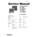 tx-14b4t, tx-14b4b, tx-14b4tl, tc-14b4r, tc-14b4b service manual