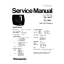Panasonic TX-14X1T Service Manual