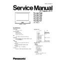 Panasonic TX-15LT2M, TX-15LT2Q, TX-15LT2Z, TX-15LT2X, TX-15LT2T Service Manual