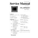 Panasonic TX-15PM10T Service Manual