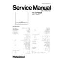 Panasonic TX-15PM50T Service Manual