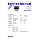 tx-20la2f, tx-20la2p simplified service manual