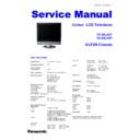 tx-20la5f, tx-20la5p (serv.man3) service manual