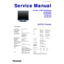 Panasonic TX-20LA70F, TX-20LA70P, TX-20LA7F, TX-20LA7P Service Manual