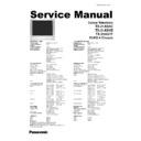 Panasonic TX-21AS1C, TX-21AS1D, TX-21AS1F (serv.man2) Service Manual