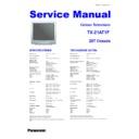 Panasonic TX-21AT1F Service Manual