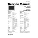 tx-25as10d, tx-25as10f service manual