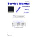 Panasonic TX-28CK1 Service Manual / Supplement