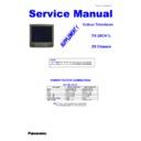 Panasonic TX-28CK1L Service Manual / Supplement