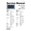 Panasonic TX-28DK1F Service Manual
