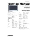 Panasonic TX-28DK2 Service Manual
