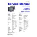 Panasonic TX-28LB10C, TX-28LB10S Service Manual