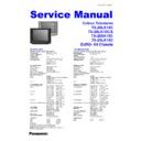 Panasonic TX-28LK10C, TX-28LK10S, TX-28SK10C, TX-25LK10C Service Manual