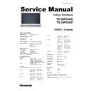 Panasonic TX-28PG40D, TX-28PG40F Service Manual