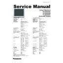 Panasonic TX-29AK20C, TX-29AK20D, TX-29AK20F (serv.man2) Service Manual