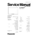 Panasonic TX-29GX50T Service Manual