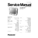 Panasonic TX-29P150T Service Manual