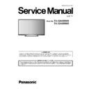 tx-32asr600, tx-32asr605 (serv.man2) service manual