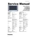 Panasonic TX-32DK20F, TX-32DK20D, TX-32DK20B (serv.man3) Service Manual