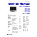 Panasonic TX-32LE60F, TX-32LE60P, TX-26LE60F, TX-26LE60P Service Manual