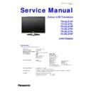 Panasonic TX-32LX70F, TX-32LX70L, TX-32LX70P, TX-26LX70F, TX-26LX70L, TX-26LX70P Service Manual