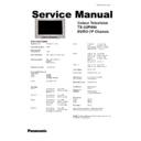 Panasonic TX-32PH40 Service Manual