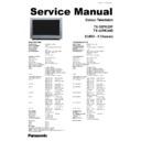 Panasonic TX-32PK20F, TX-32PK20D Service Manual