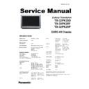 Panasonic TX-32PK25D, TX-32PK25F, TX-32PK25P Service Manual