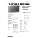Panasonic TX-32PL1D, TX-32PL1F Service Manual