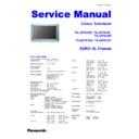 Panasonic TX-32PX10D, TX-32PX10F, TX-32PX10P, TX-28PX10D, TX-28PX10F Service Manual