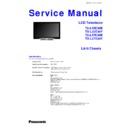 Panasonic TX-L32E30B, TX-L32E30Y, TX-L37E30B, TX-L37E30Y Service Manual