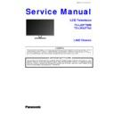 Panasonic TX-L42FT60B, TX-LR42FT60 Service Manual