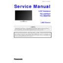 Panasonic TX-L60DT60Y, TX-LR60DT60 Service Manual