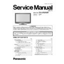 Panasonic TX-LR22X20 Service Manual