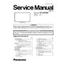tx-lr32e6 service manual