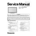 Panasonic TX-LR32U3 Service Manual